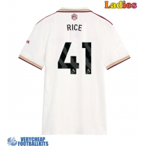 Arsenal Declan Rice #41 Replica Third Shirt Ladies 2025-26 Short Sleeve